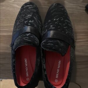 Bruno Marc Black Loafers